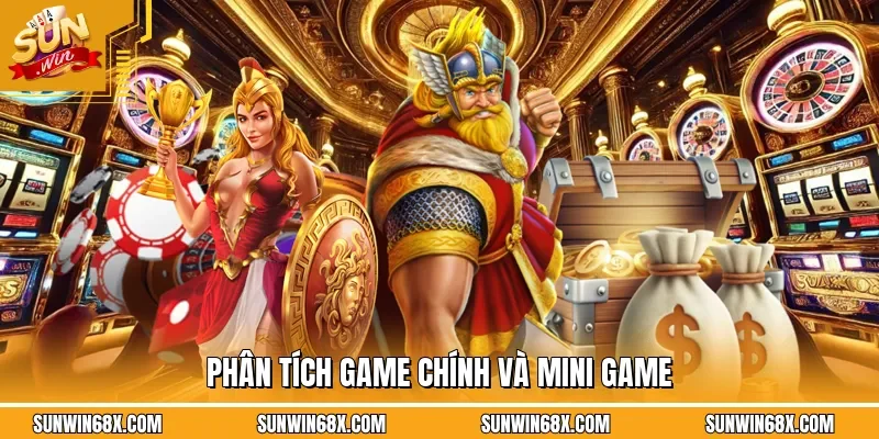 So sánh những tựa mini game và danh sách trò chơi chính